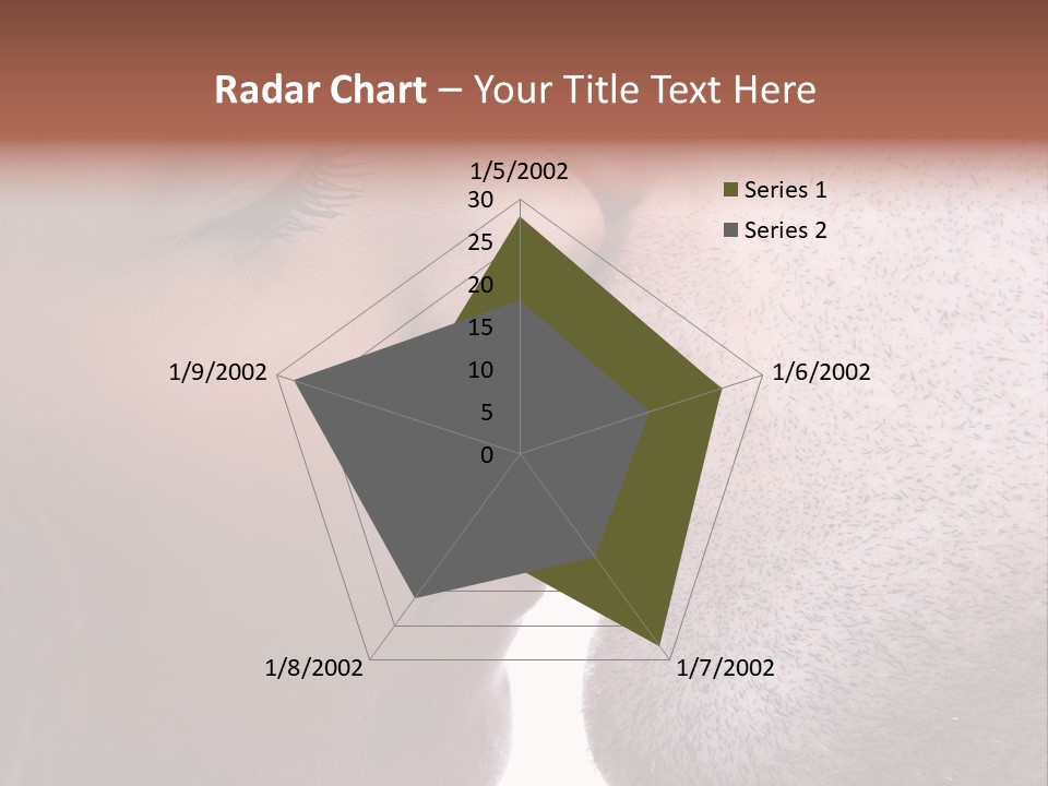 Girl Bright Happiness PowerPoint Template