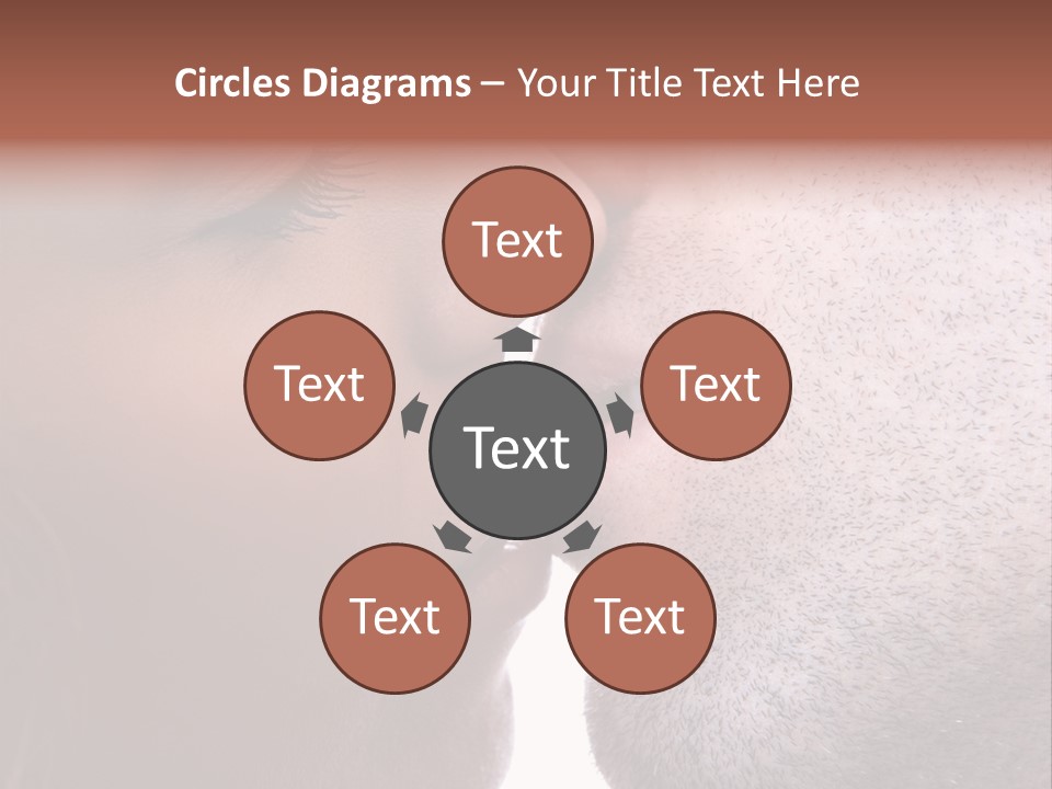 Girl Bright Happiness PowerPoint Template