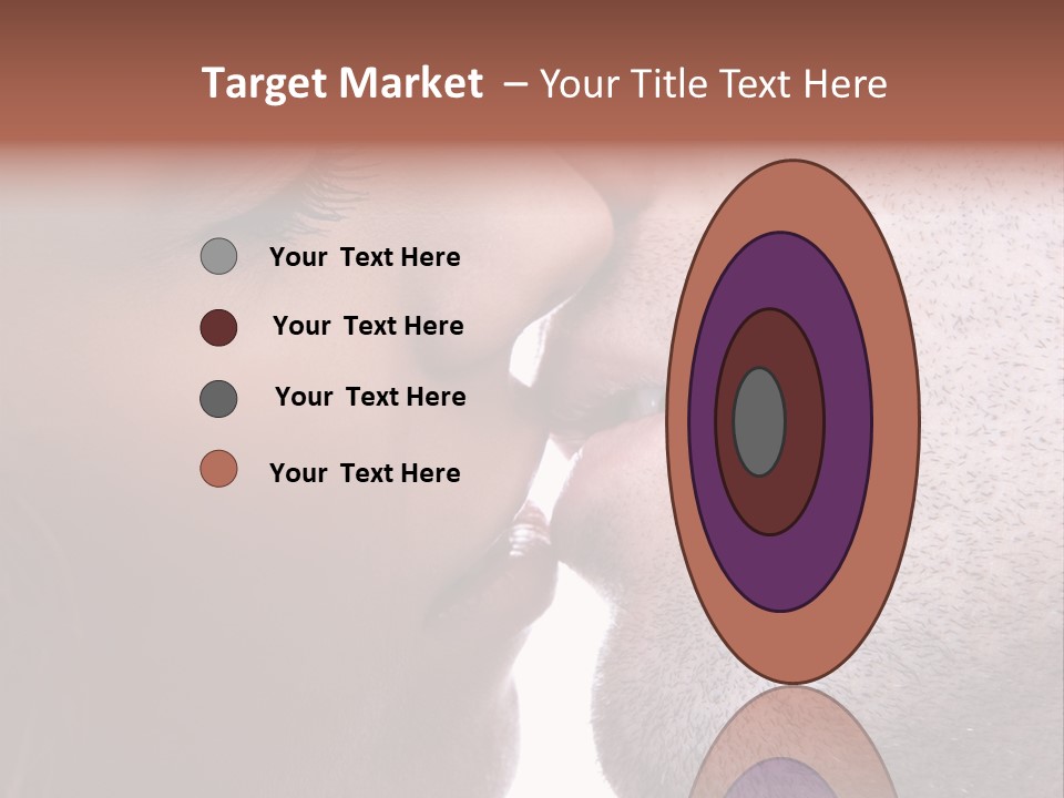 Girl Bright Happiness PowerPoint Template