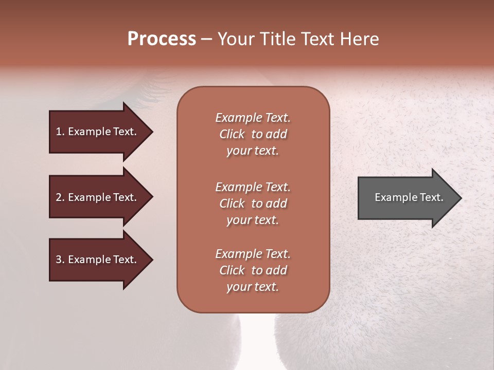 Girl Bright Happiness PowerPoint Template