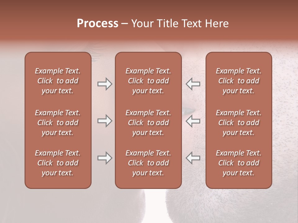 Girl Bright Happiness PowerPoint Template