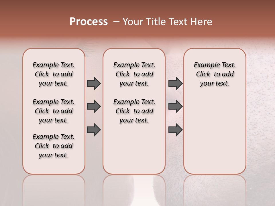Girl Bright Happiness PowerPoint Template