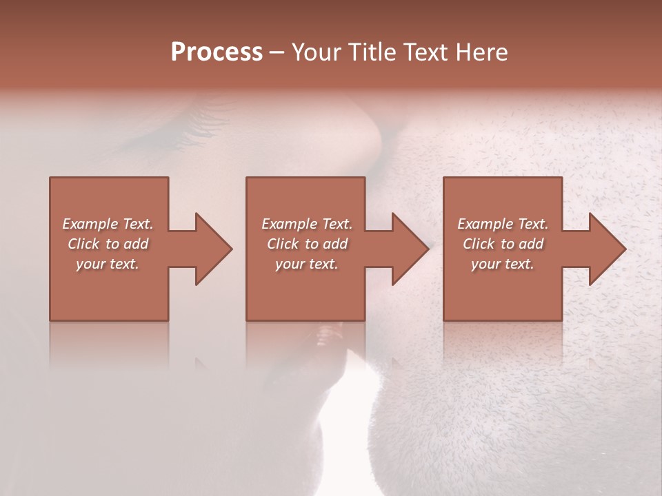 Girl Bright Happiness PowerPoint Template