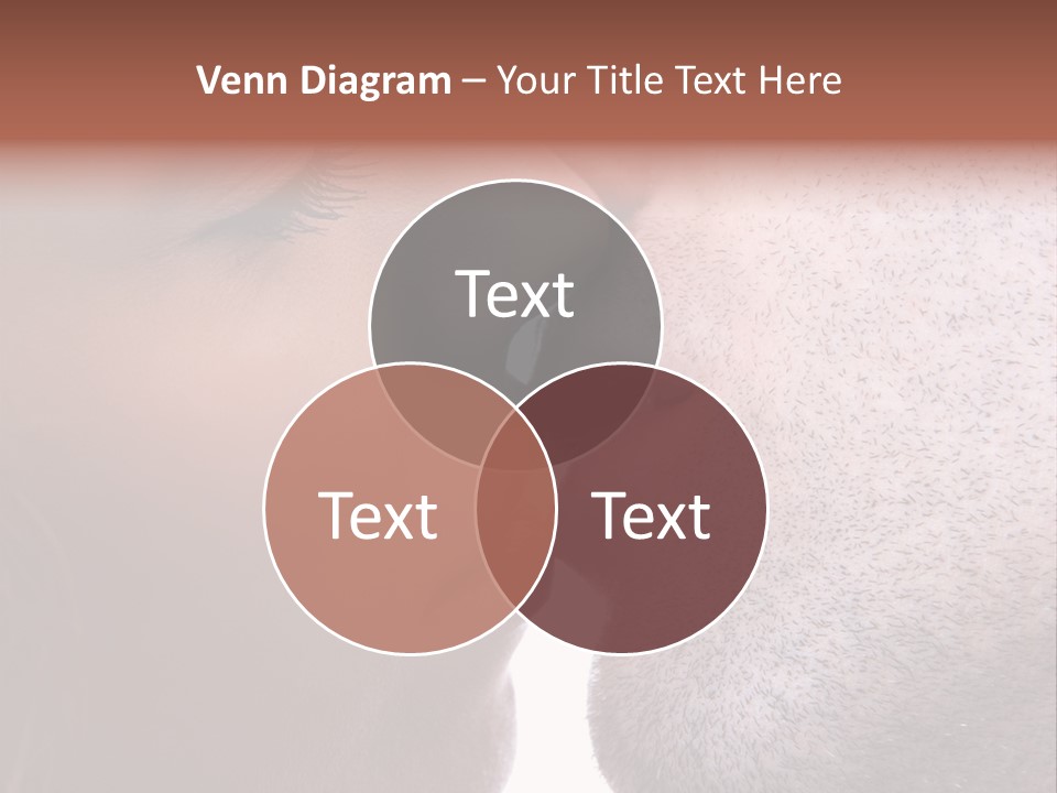 Girl Bright Happiness PowerPoint Template