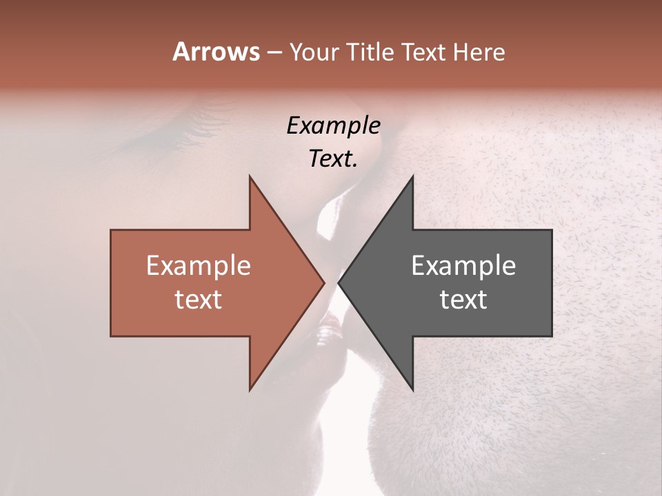 Girl Bright Happiness PowerPoint Template