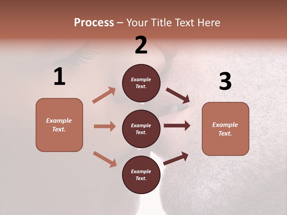 Girl Bright Happiness PowerPoint Template