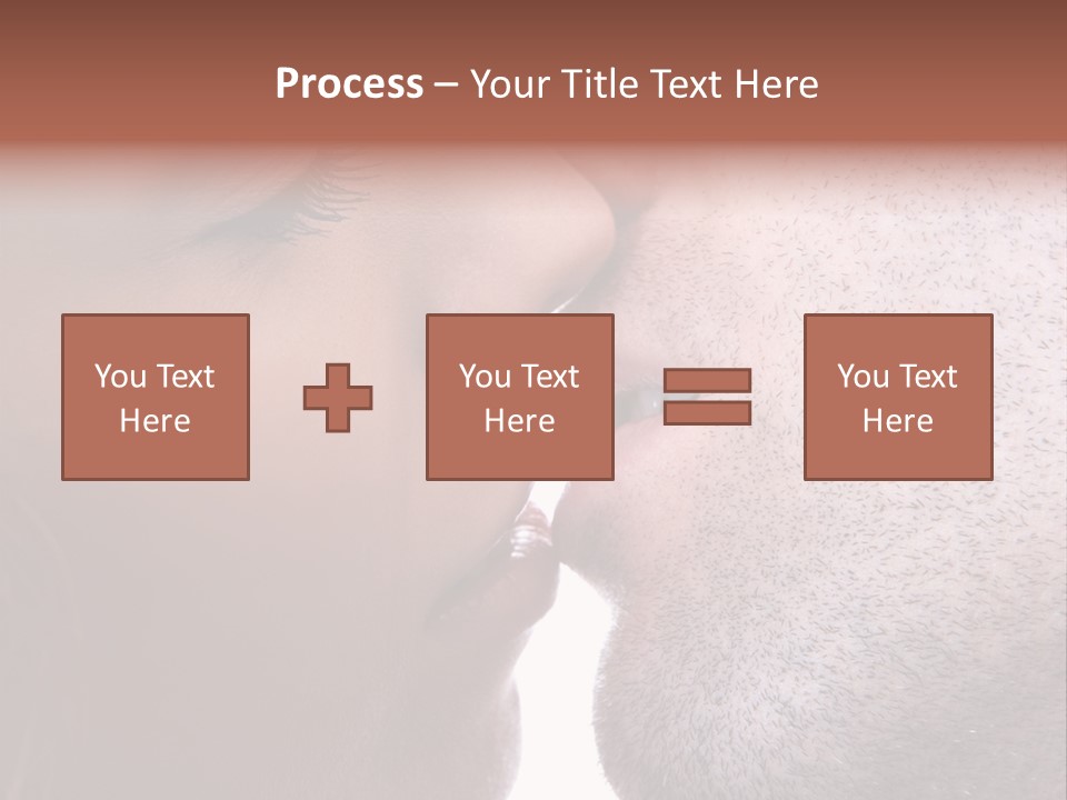 Girl Bright Happiness PowerPoint Template