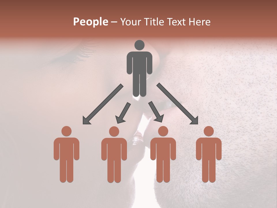 Girl Bright Happiness PowerPoint Template