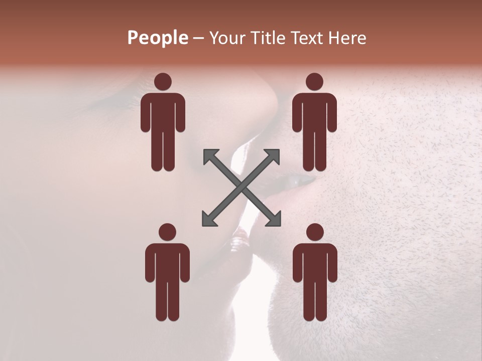 Girl Bright Happiness PowerPoint Template