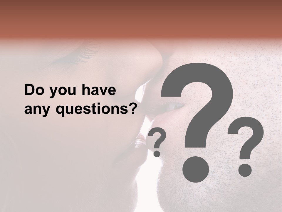 Girl Bright Happiness PowerPoint Template