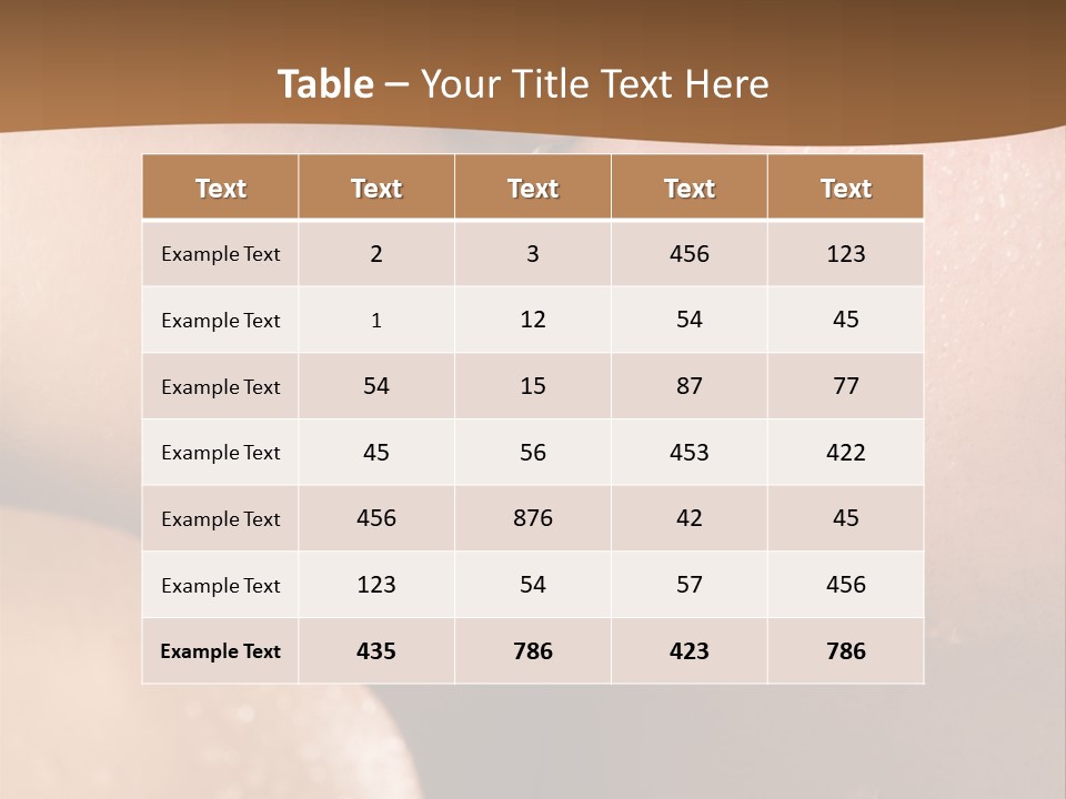 Loves Intimacy Affectionate PowerPoint Template