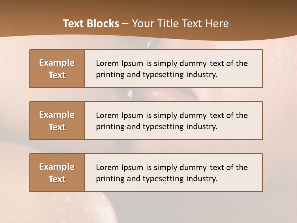 Loves Intimacy Affectionate PowerPoint Template