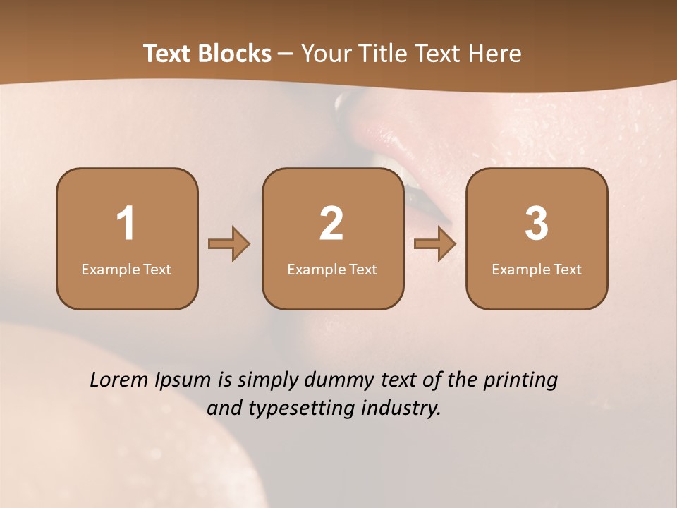 Loves Intimacy Affectionate PowerPoint Template