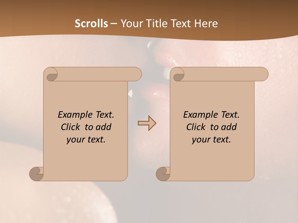 Loves Intimacy Affectionate PowerPoint Template