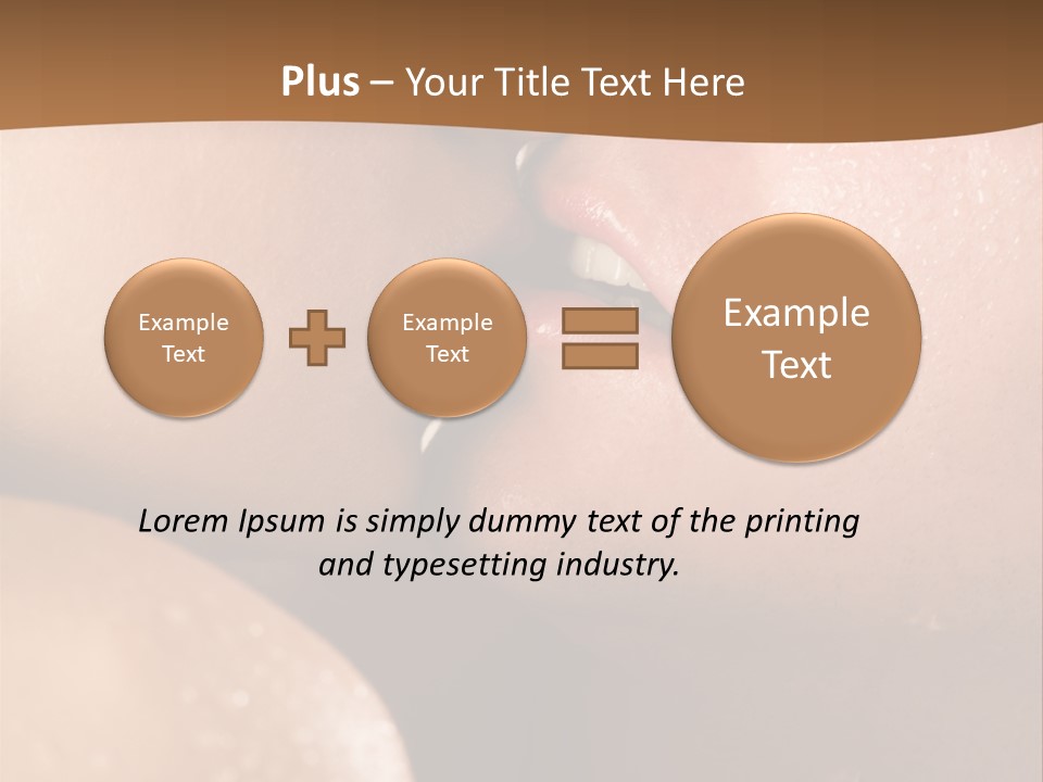 Loves Intimacy Affectionate PowerPoint Template