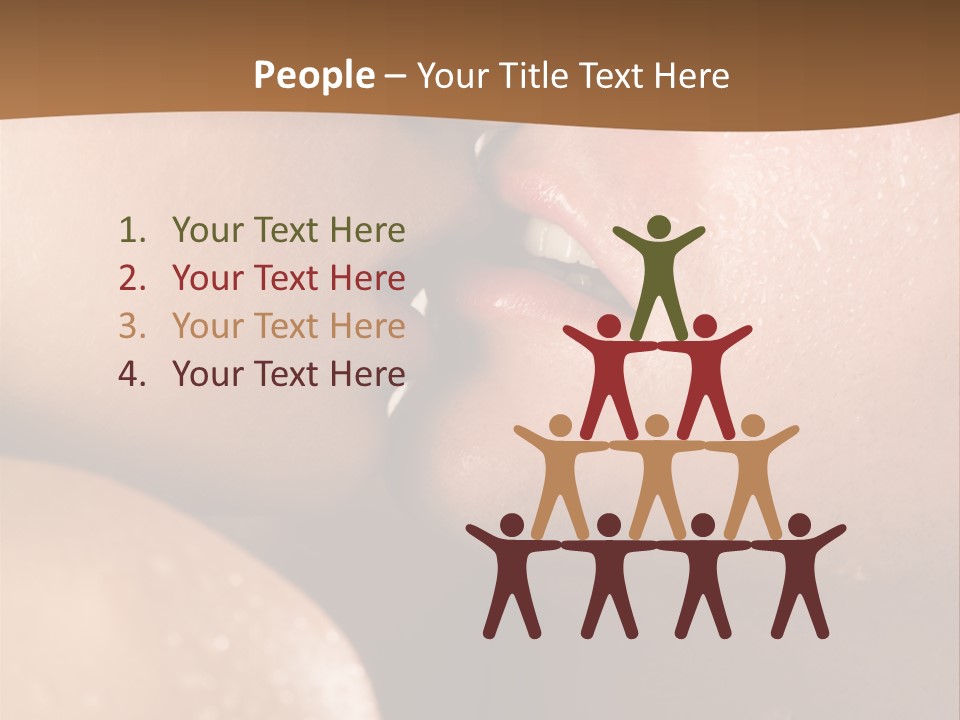 Loves Intimacy Affectionate PowerPoint Template