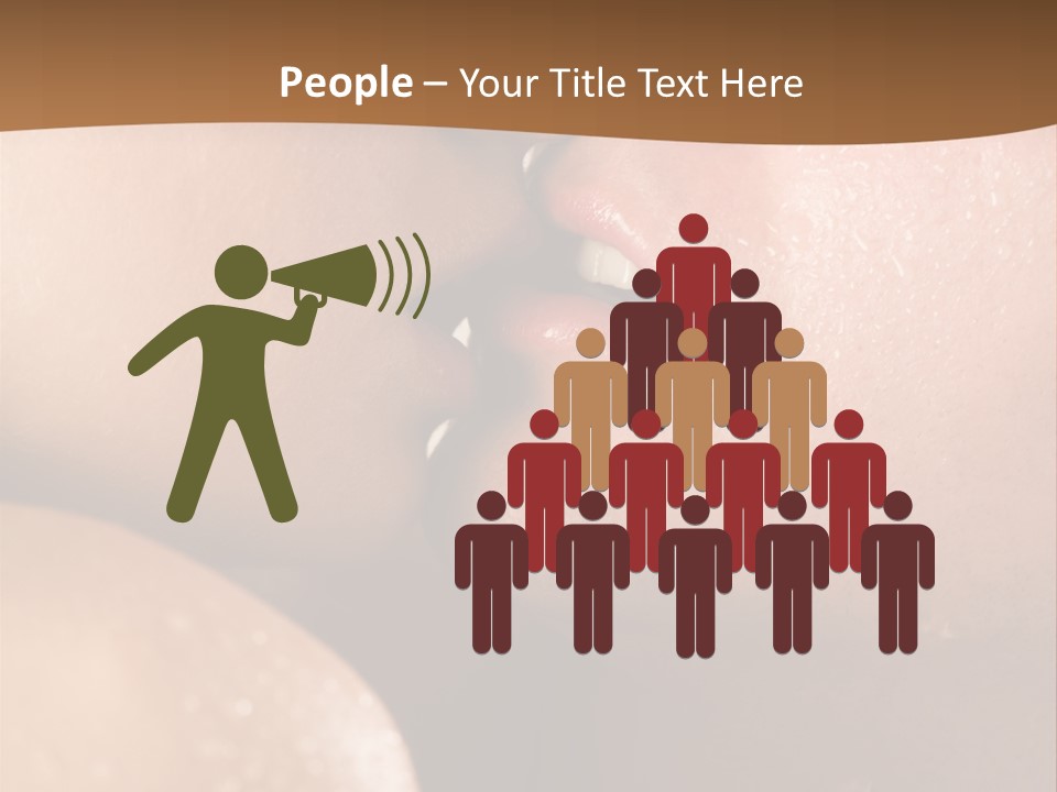 Loves Intimacy Affectionate PowerPoint Template