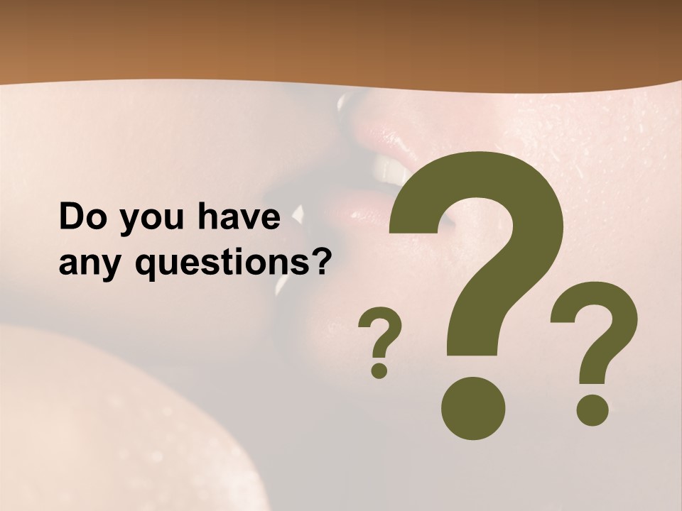 Loves Intimacy Affectionate PowerPoint Template