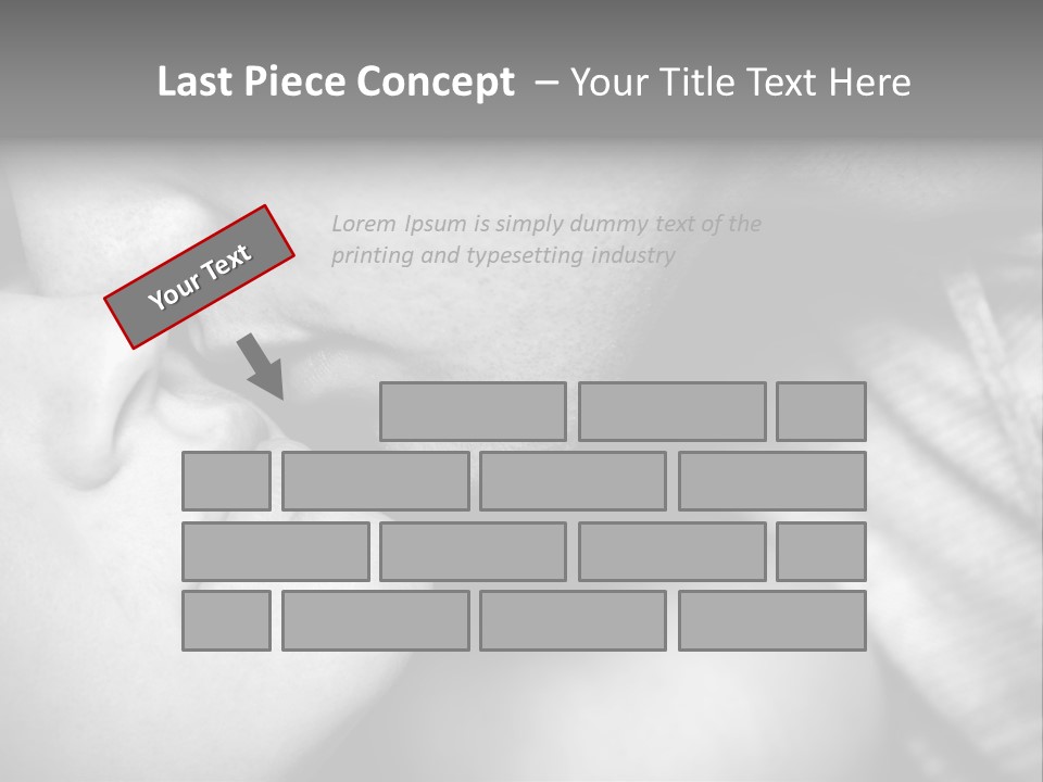 Heteroual Caucasian Love PowerPoint Template