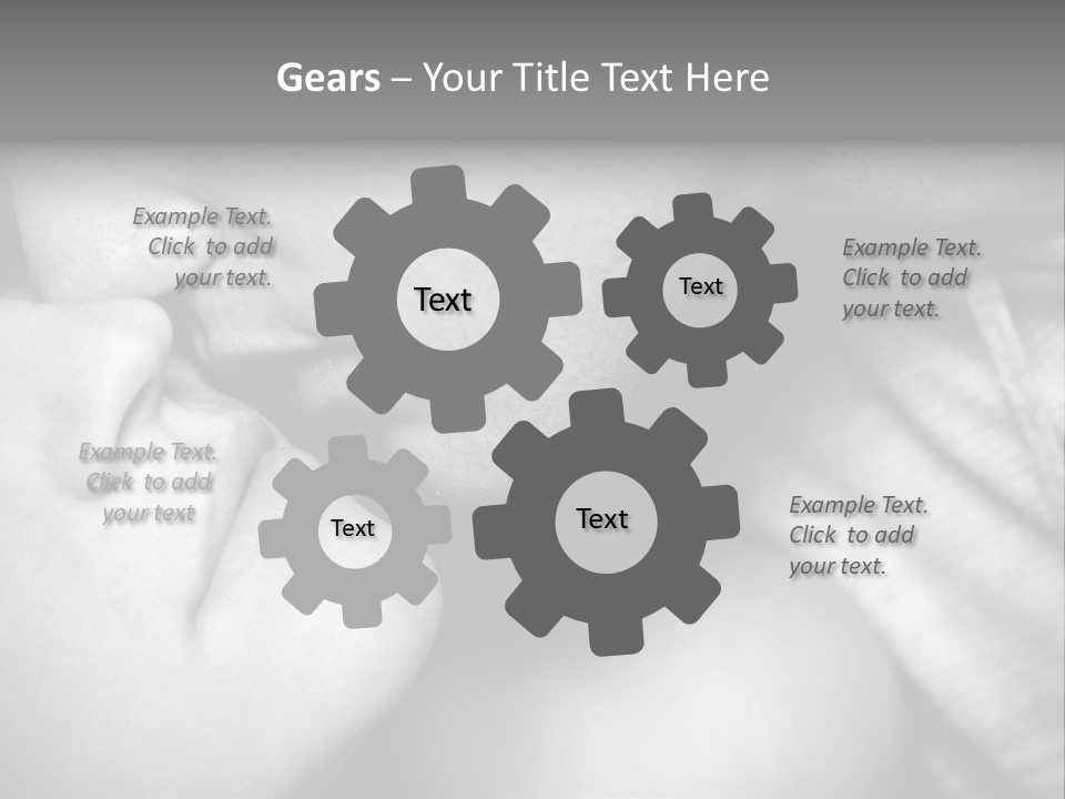 Heteroual Caucasian Love PowerPoint Template