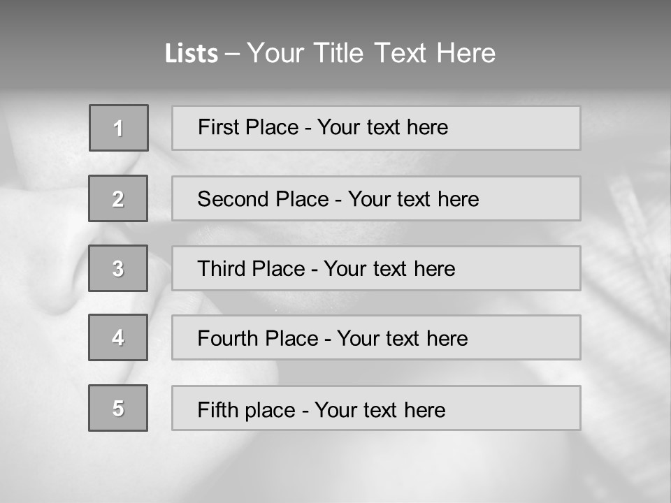 Heteroual Caucasian Love PowerPoint Template