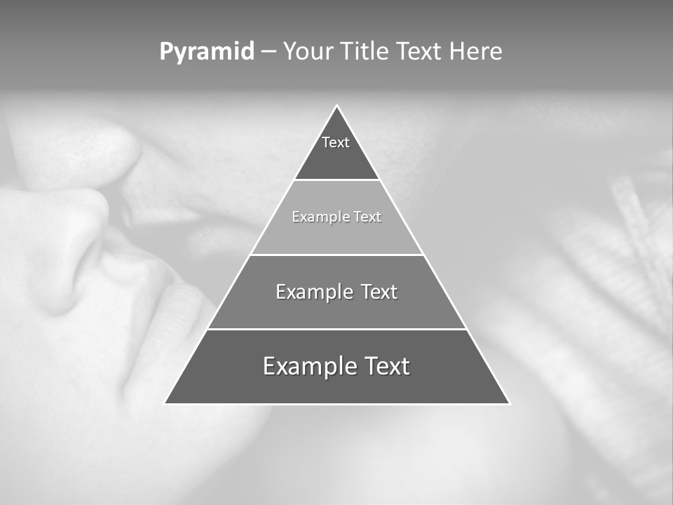 Heteroual Caucasian Love PowerPoint Template
