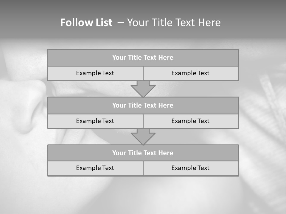Heteroual Caucasian Love PowerPoint Template
