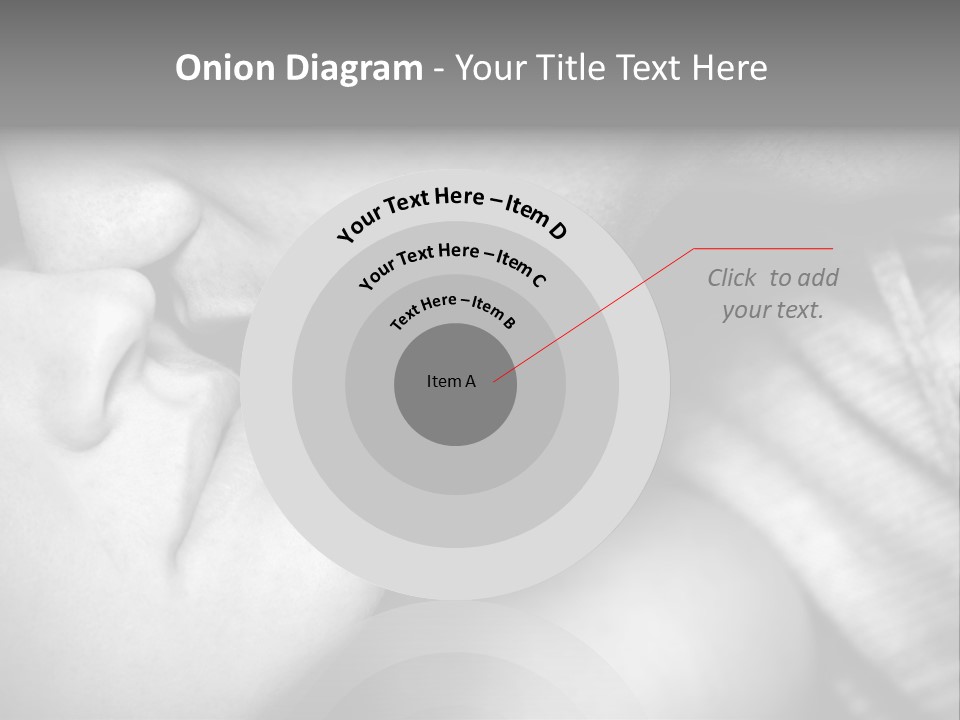 Heteroual Caucasian Love PowerPoint Template