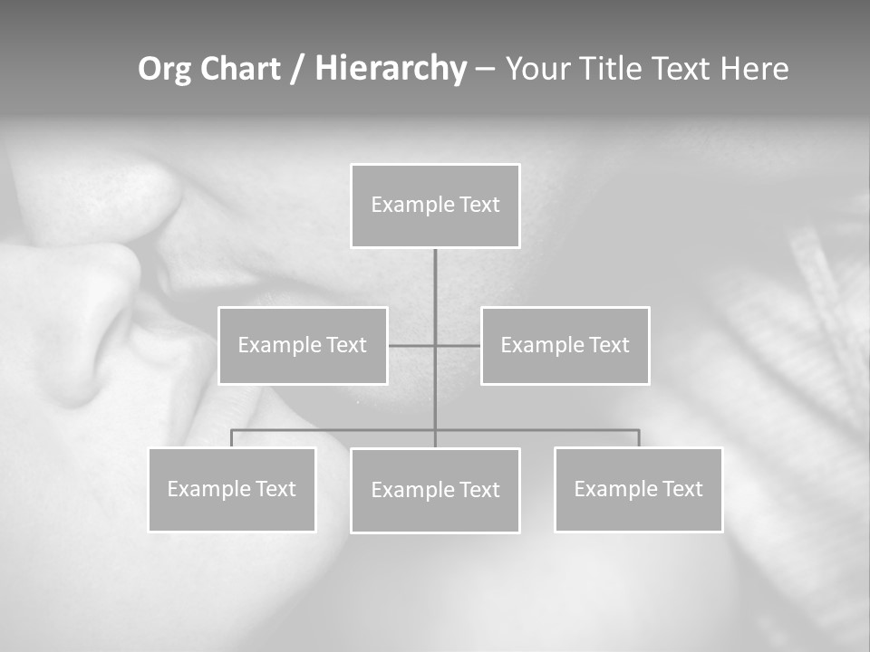 Heteroual Caucasian Love PowerPoint Template