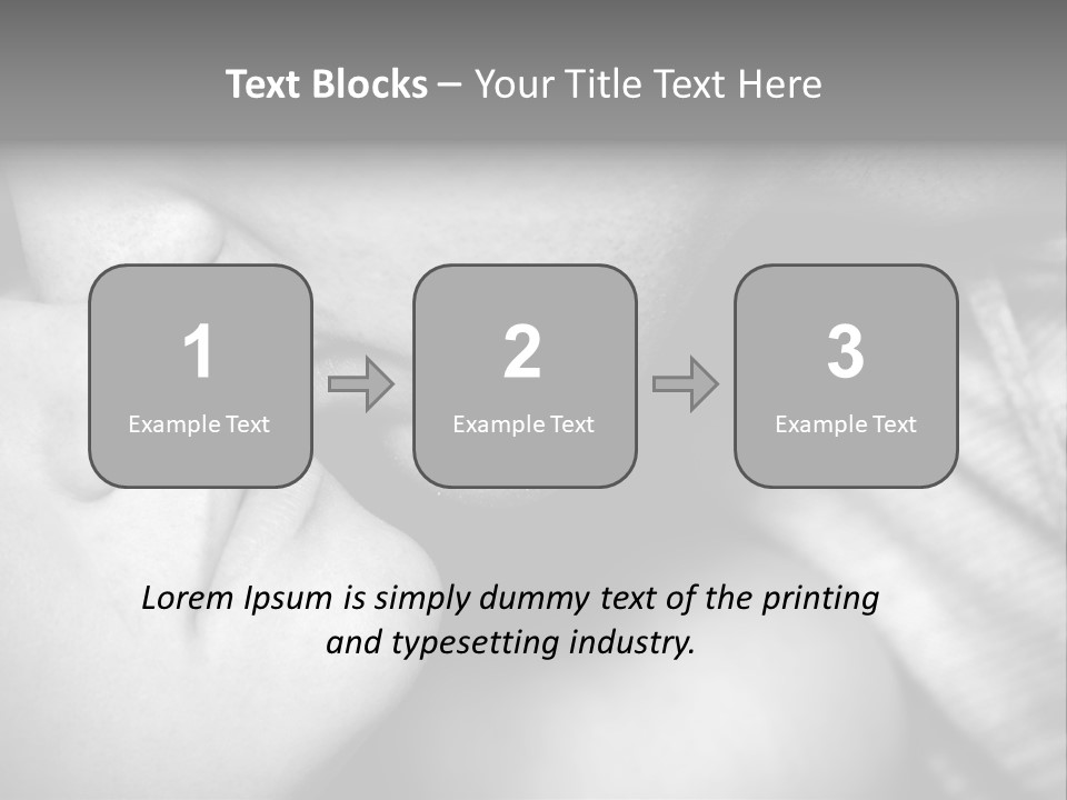 Heteroual Caucasian Love PowerPoint Template