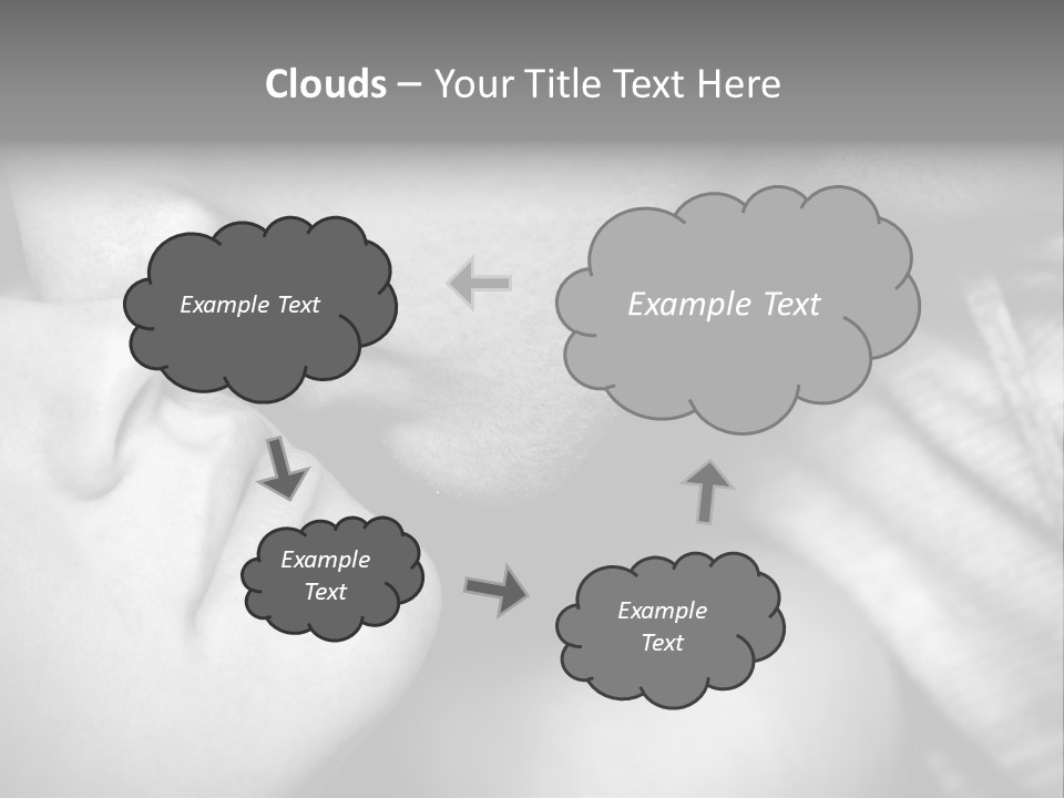 Heteroual Caucasian Love PowerPoint Template