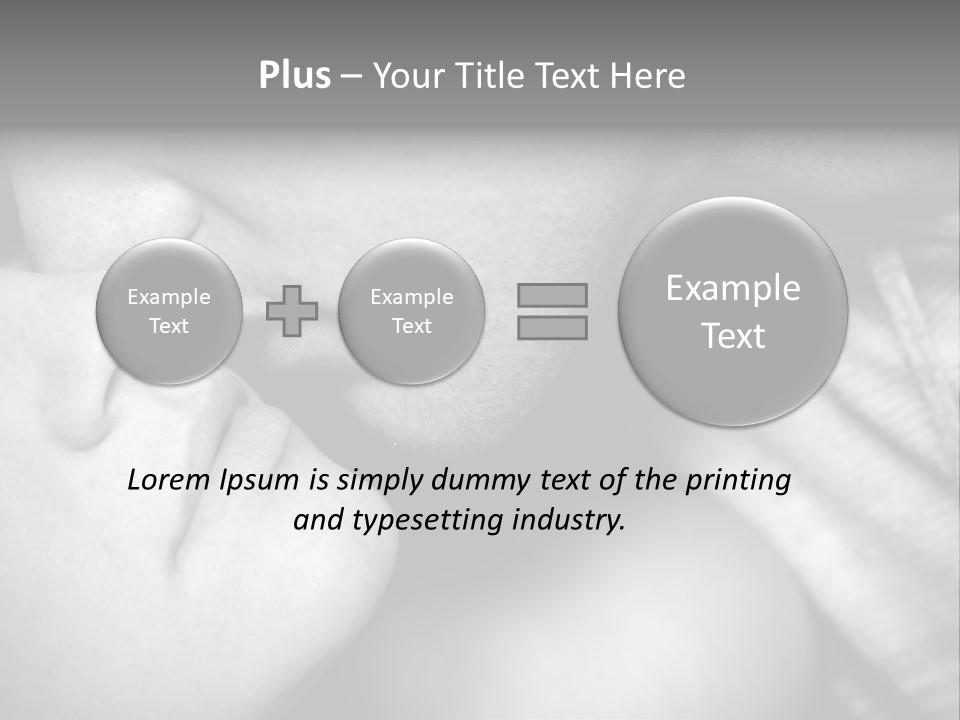 Heteroual Caucasian Love PowerPoint Template
