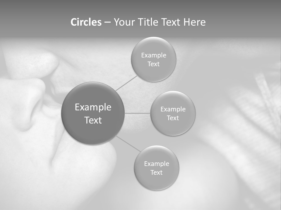 Heteroual Caucasian Love PowerPoint Template