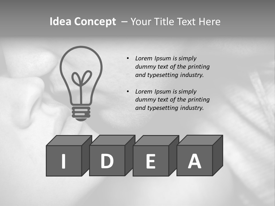 Heteroual Caucasian Love PowerPoint Template