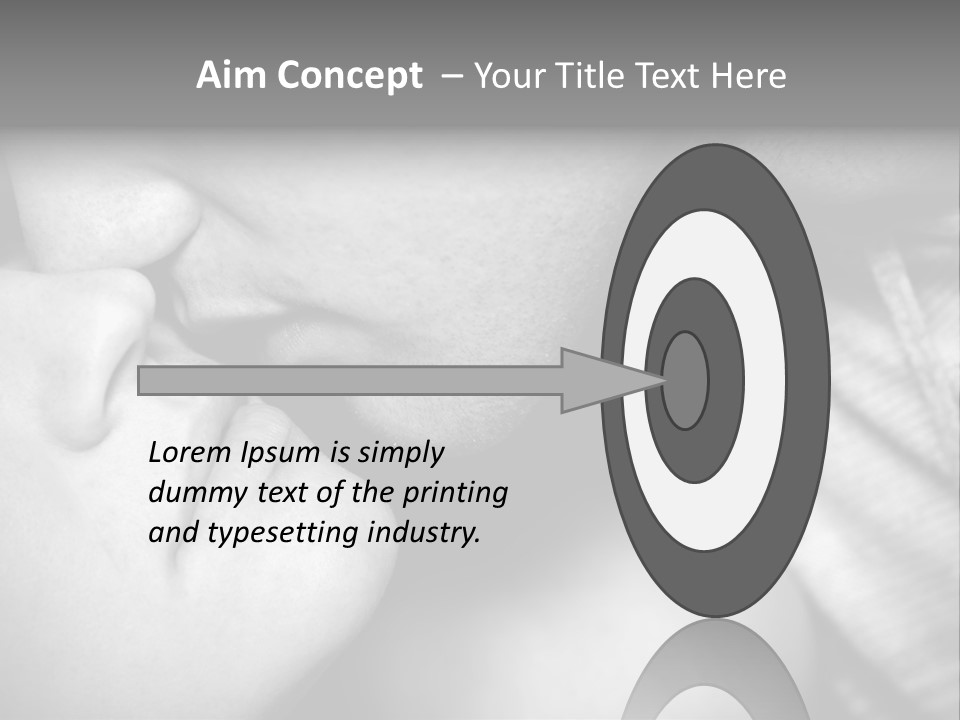 Heteroual Caucasian Love PowerPoint Template