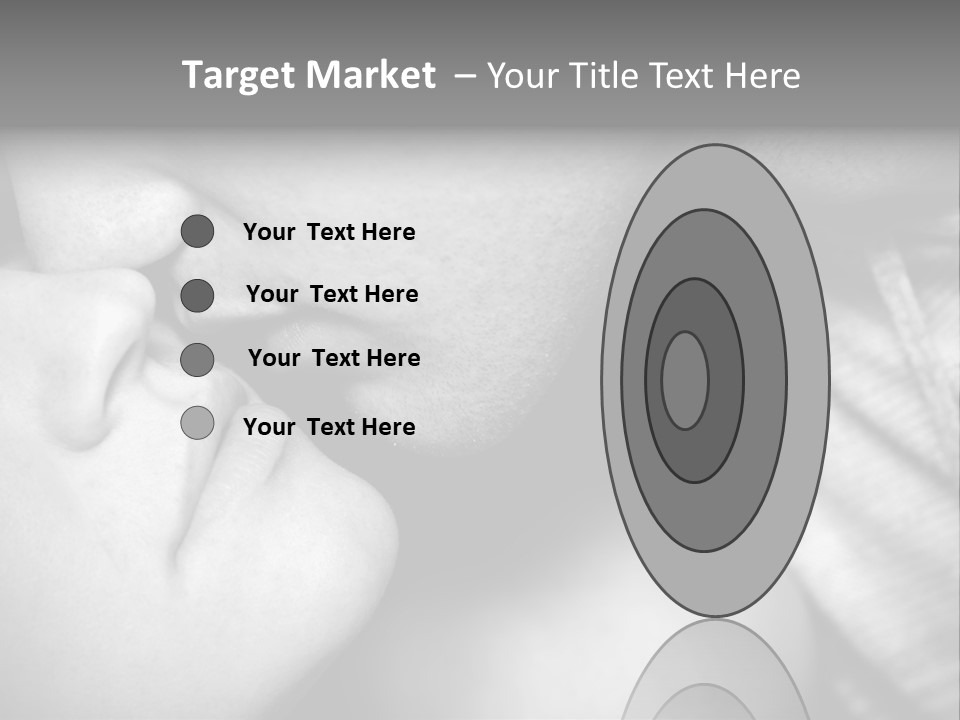 Heteroual Caucasian Love PowerPoint Template