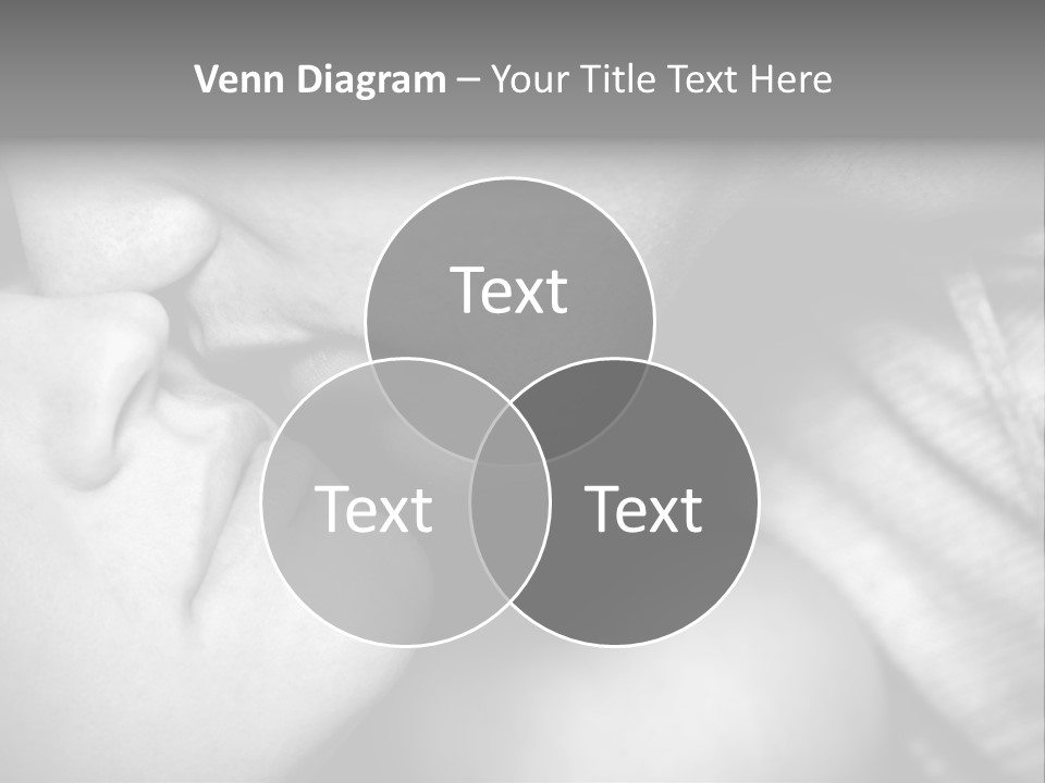Heteroual Caucasian Love PowerPoint Template