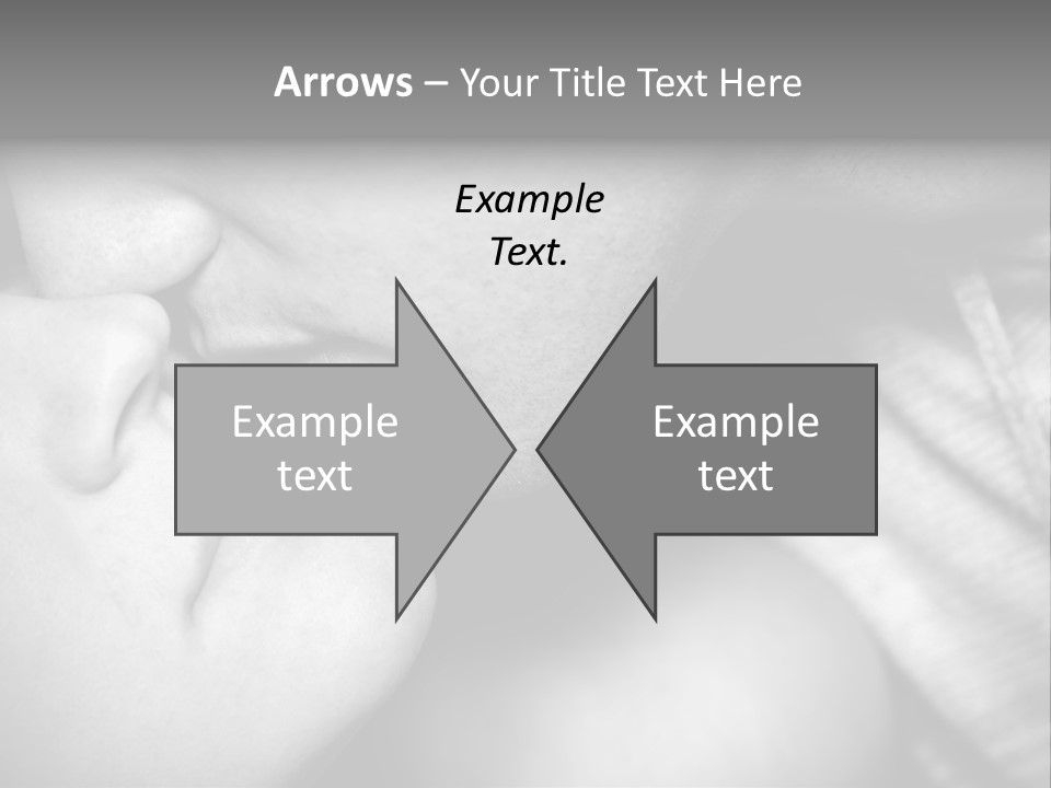 Heteroual Caucasian Love PowerPoint Template