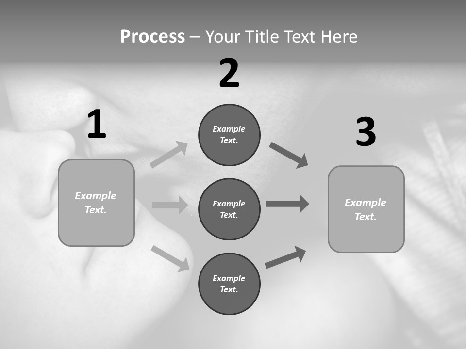 Heteroual Caucasian Love PowerPoint Template