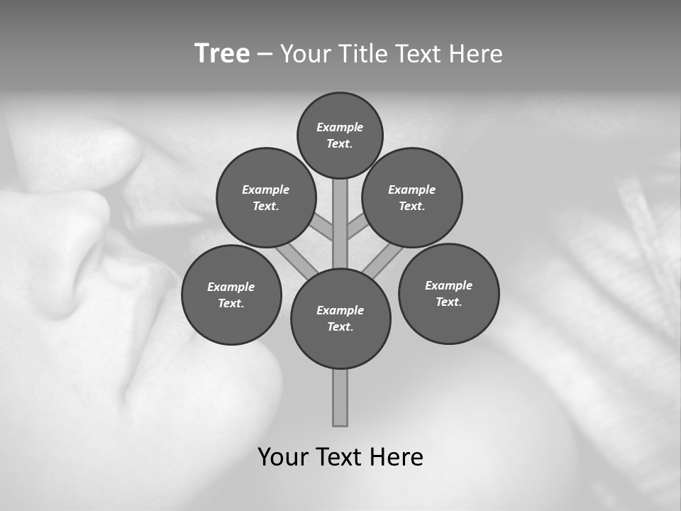 Heteroual Caucasian Love PowerPoint Template