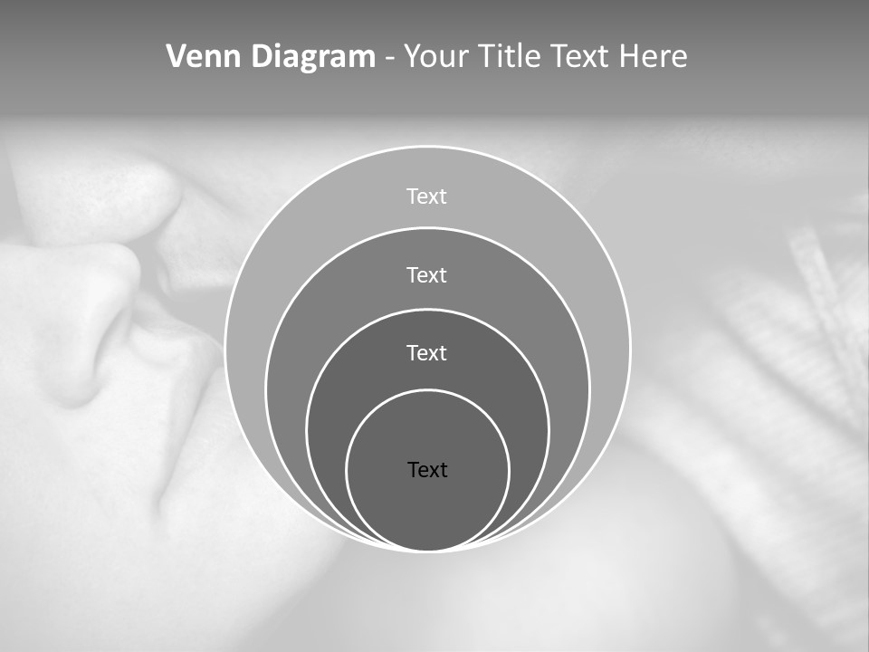 Heteroual Caucasian Love PowerPoint Template