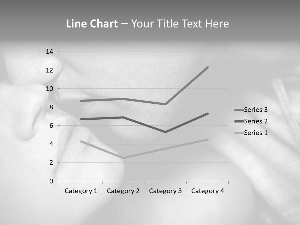 Heteroual Caucasian Love PowerPoint Template