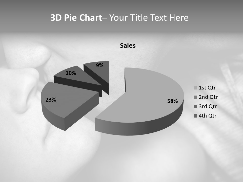 Heteroual Caucasian Love PowerPoint Template