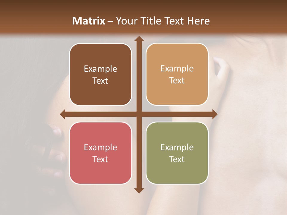 Kiss Girl Sensual PowerPoint Template