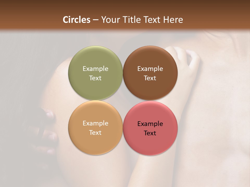 Kiss Girl Sensual PowerPoint Template