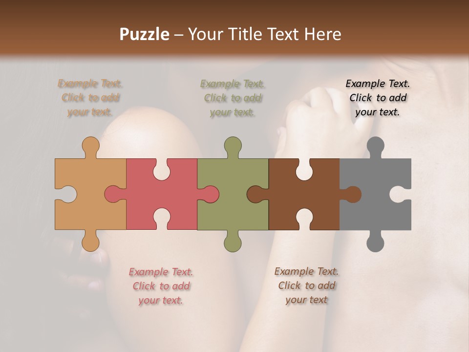 Kiss Girl Sensual PowerPoint Template