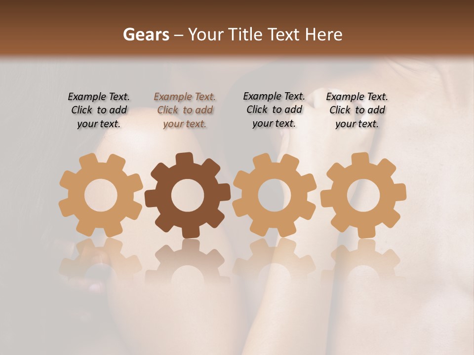 Kiss Girl Sensual PowerPoint Template