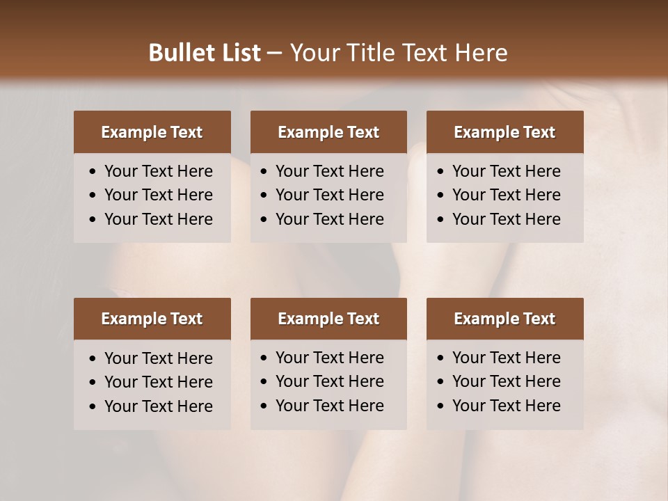 Kiss Girl Sensual PowerPoint Template