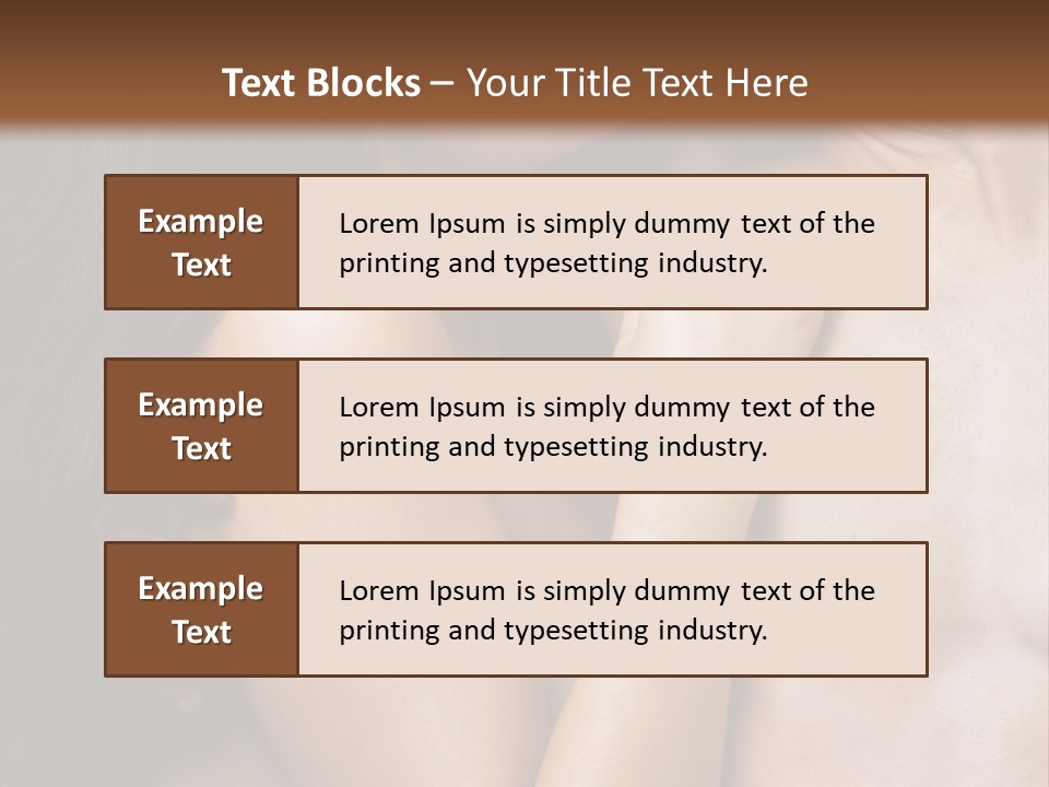 Kiss Girl Sensual PowerPoint Template