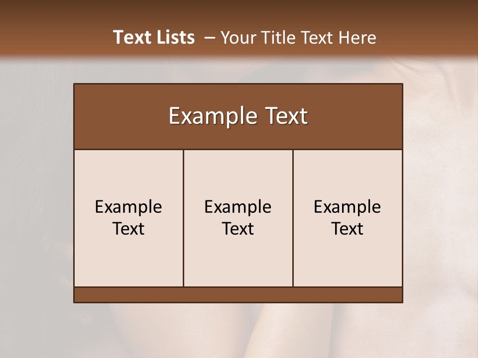 Kiss Girl Sensual PowerPoint Template